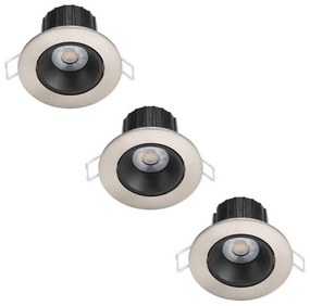 SET 3x corp de iluminat LED dimabil pentru baie Philips ABROSA LED/9W/230V IP44