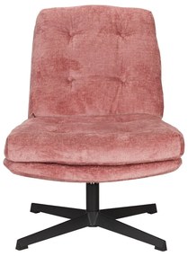 Fotoliu roz pivotant Kai – White Label
