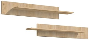 Set 2 buc. rafturi Ferryhill HJ MX (Stejar jacbucon hickory). 1124175