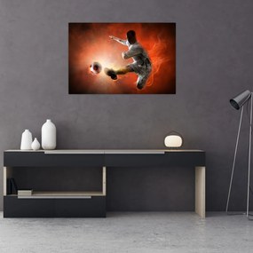 Tablou - Fotbalistul (90x60 cm)