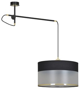 Pendul Monolit 1 Black 588/1 Emibig Lighting, Modern, E27, Polonia