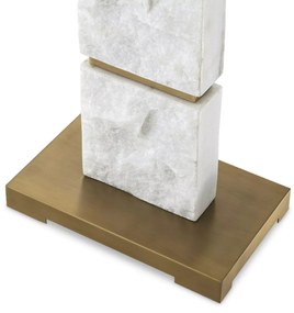 Lampadar, lampa de podea LUX cu baza din marmura Newton