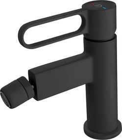 Baterie bideu FDesign Zaffiro monocomanda negru mat