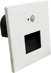 Brilagi - Aplica LED pentru scară cu senzor JACK, 3W, 230V, 3000/4000/6500K, albă
