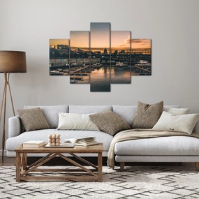 Tablou - orașul port (150x105 cm)