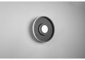 Plafonieră negru-mat LED din metal ø 30 cm Ascari – Trio