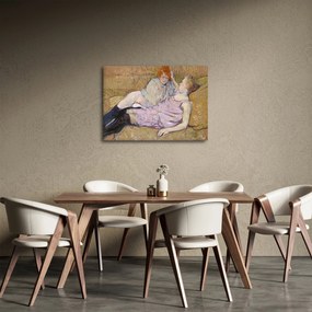 Tablou - Henri de Toulouse-Lautrec, The Sofa, reproducere (70x50 cm)