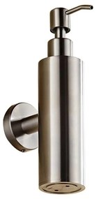 Dispenser sapun lichid 500ml metalic forma cilindrica inox satinat