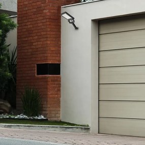 Proiector solar LED cu senzor LED/5W/3,7V 4000K IP54 negru