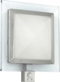 EGLO 88163 - Aplică de exterior PALI cu senzor, 1xE27/15W + LED/1,28W