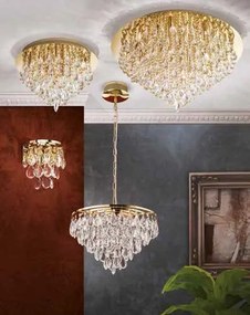 Lustra eleganta cristal K9 diametru 75cm Celeste DLU 2401/75 chrom OR