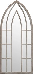 vidaXL Oglindă,nisip, 70x30 cm,fier, pentru utilizare în interior