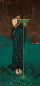 Reproducere Circe Invidiosa, 1872, Waterhouse, John William (1849-1917)