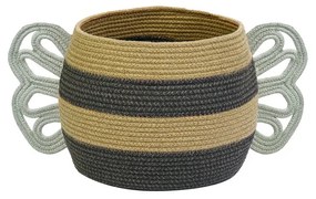 Coș de jucării pentru copii din material textil ø 30x32 cm Mama Bee – Lorena Canals