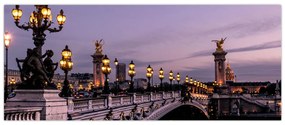 Tablou - Podul lui Alexandru al III.-lea din Paris (120x50 cm)