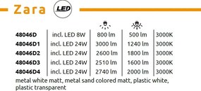 Plafoniera LED moderna ZARA 40cm