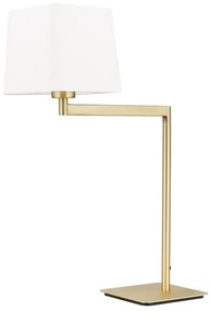 Veioza/Lampa de masa pivotanta CARLTON alama/alb