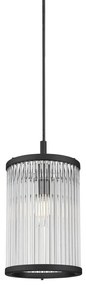 Lustra, Pendul elegant design modern SERGIO negru mat