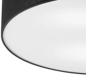 Plafonieră Brilagi BELLADONNA 3xE27/15W/230V d. 50 cm negru/stejar