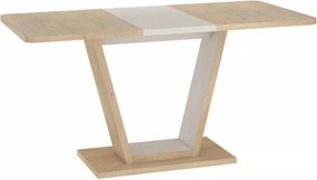 Masa extensibila NIGEL, stejar/casmir, PAL laminat, 120/160x80x76 cm