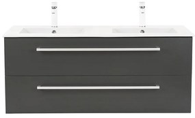 Dulap inferior Vario Clam 120 cu lavoar antracit-antracit