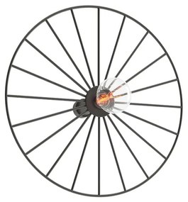 Plafonieră neagră ø 30 cm Soho – Sollux