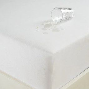 Husă de protecție pentru saltea Whitney 188WTN1303, 160x200 cm, poliester, impermeabilă, albă