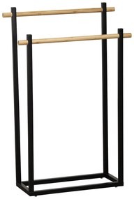 Suport pentru prosoape cu două brațe MAT, 82 x 52 x 20 cm