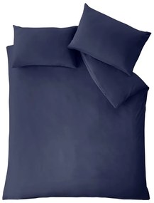 Lenjerie de pat albastru-închis pentru pat dublu, extinsă 260x220 cm So Soft Non-Iron – Catherine Lansfield