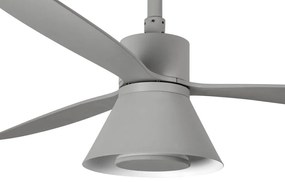Lustra cu Ventilator si telecomanda AMELIA L CONE LED gri