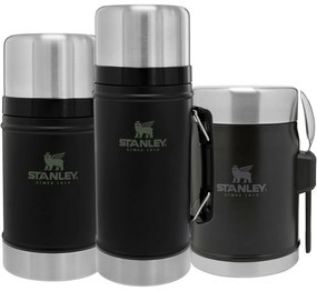 STANLEY termos pentru mâncare 400 ml culingură/furculiță, negru mat