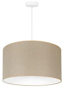 Lustră pe cablu ROLLER ECO Duolla RECYCLING 1xE27/15W/230V d. 45 cm crem