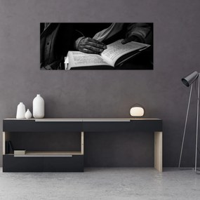 Tablou - Carte (120x50 cm)