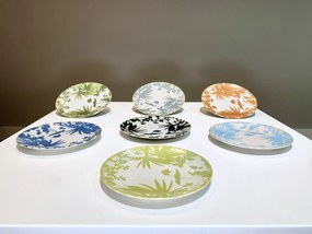 Farfurie Desert Summer 55 Negru ( 20 cm diametru)