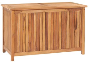 vidaXL Ladă de depozitare grădină, 90x50x58 cm, lemn masiv de tec