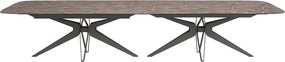 Masă lemn masiv de dining Eclat 200/275/400×120 cm - 400 cm