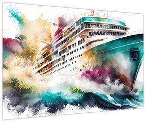 Tablou - Acuarelă mare (90x60 cm)