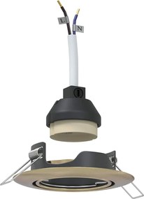 vidaXL Spot 12 pcs Alamă 9 x 9 x 2.5 cm Metal