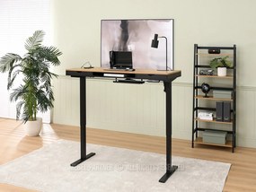 Masă PC Osto 140 (stejar negru + negru). 1109839