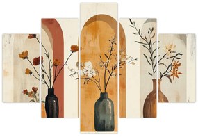 Tablou - Vaze în arcade (150x105 cm)