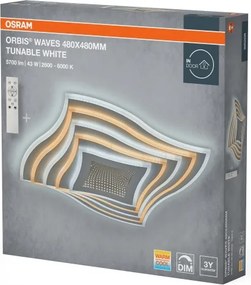 Osram - plafonieră LED dimabilă ORBIS WAVES LED/43W/230V 2600-6000K +DO
