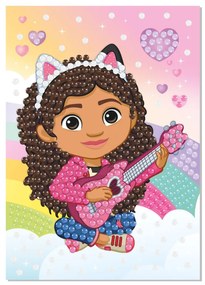 Gabby&#039;s Dollhouse Music card de pictură cu diamante