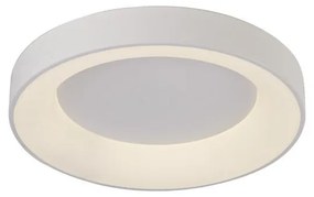 Plafoniera LED inteligenta design circular NISEKO II White 38cm