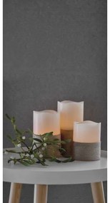 SET 3x decorațiune LED de Crăciun 3xLED/3x3AAA + telecomandă