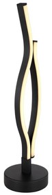 Veioza LED, lampa de masa design modern Geronimo negru
