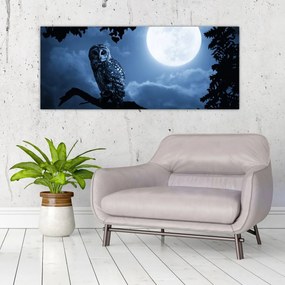 Tablou - Bufnița de noapte (120x50 cm)