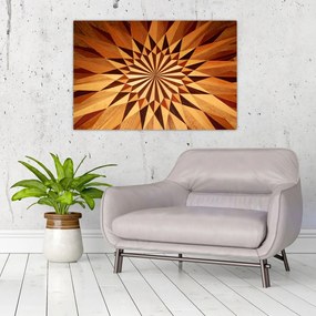 Tablou - Colaj din lemn (90x60 cm)