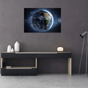 Tablou - Vedere din spațiu (90x60 cm)