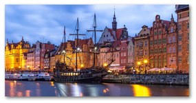 Tablou pe sticlă acrilică Polonia gdańsk