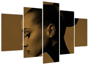 Tablou - Femeie în profil (150x105 cm)